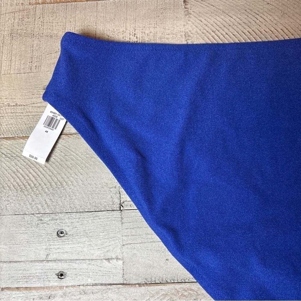 Old Navy Blue Size 4xl Classic Terry fabric Bikini Swim Bottom - Picture 12 of 15